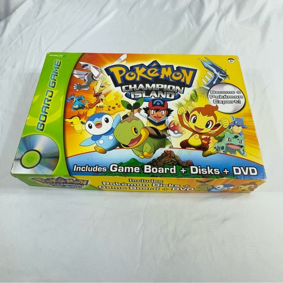 Snap TV Pokémon Champion Island 2007 DVD Board Game - Picture 1 of 11
